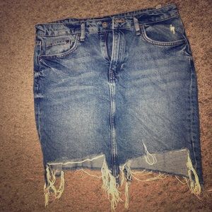Denim Skirt